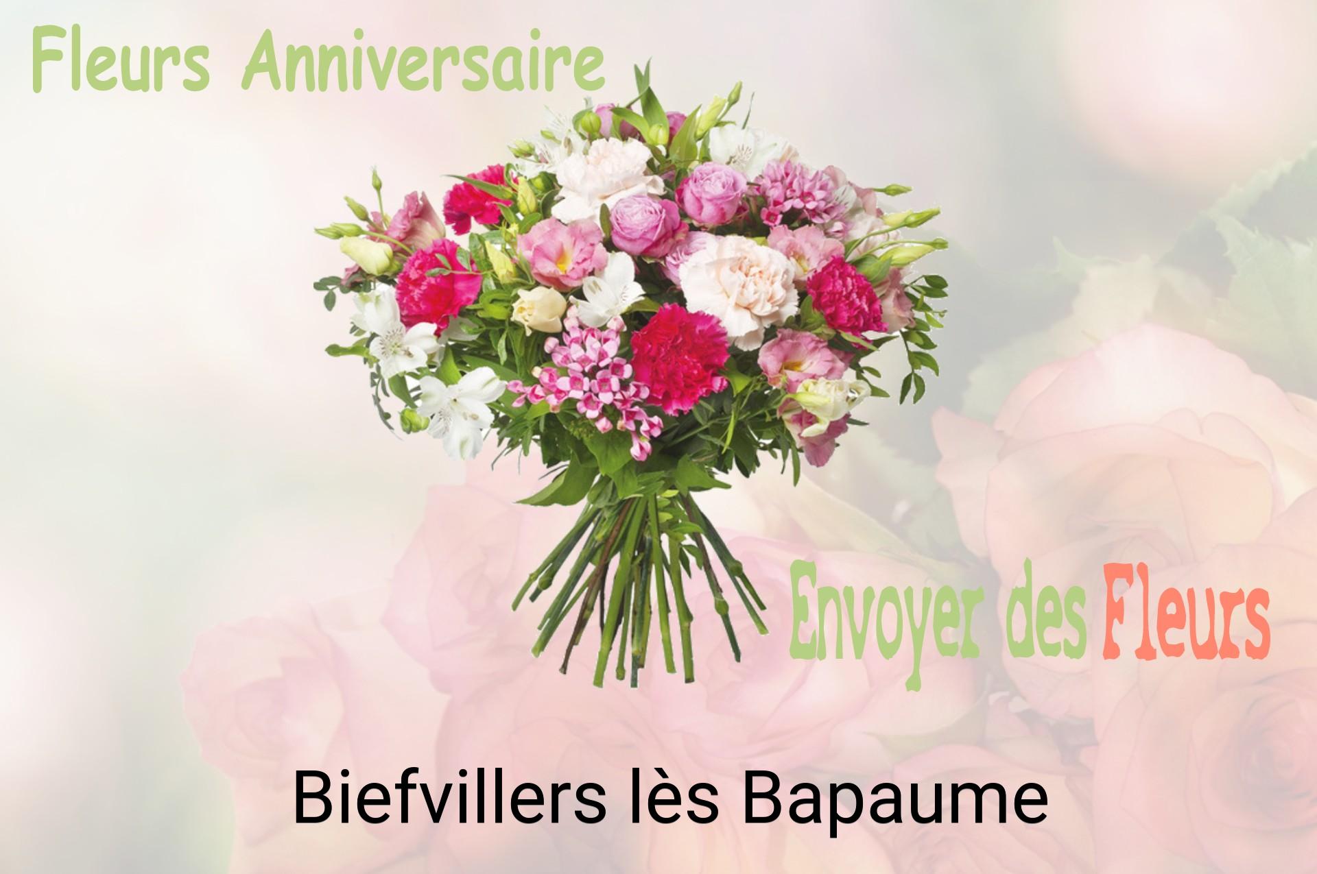 Bouquet de fleurs d’anniversaire livré à Biefvillers-lès-Bapaume